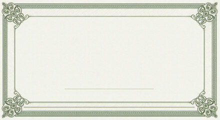 Certificate of Appreciation Border