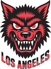 wolf head mascot