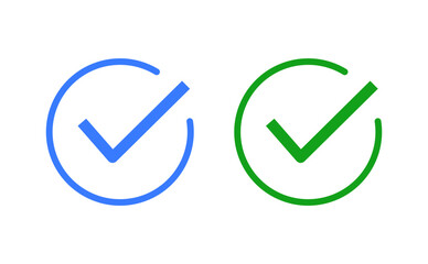green check mark icon - white tick inside green box, approval symbol, confirmation sign, success indicator, correct choice, verified icon, positive feedback, accepted status, validation graphic