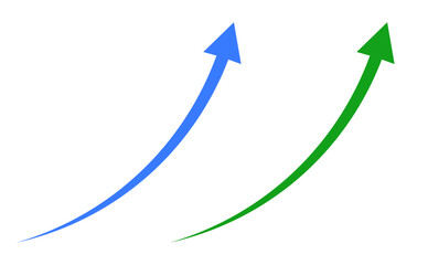 black white green colourfull curve arrow icon on transparent background. flat style. arrow icon for your web site design, logo, app, UI. arrow indicated the direction symbol. curved arrow sign