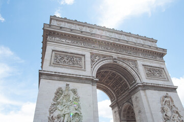 Obraz premium The big city of Paris