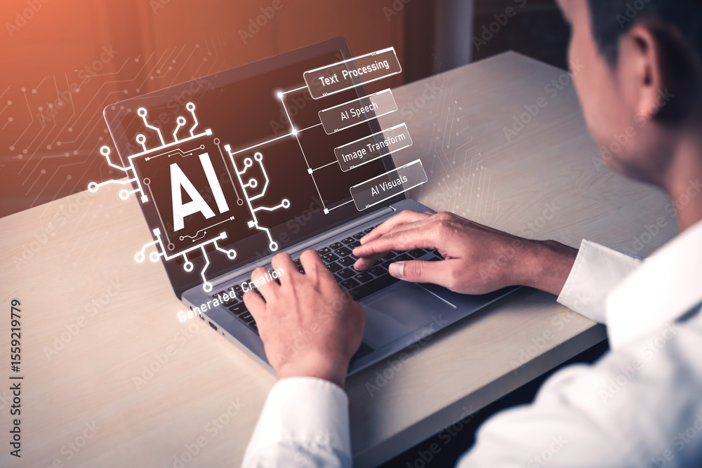 Poster ai assistant with llm, big data, machine learning, and generative ai powers prompt engineering and s