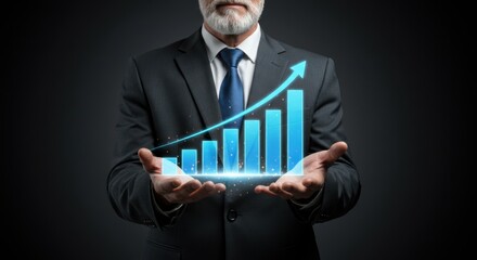 Business Growth and Financial Success Concept