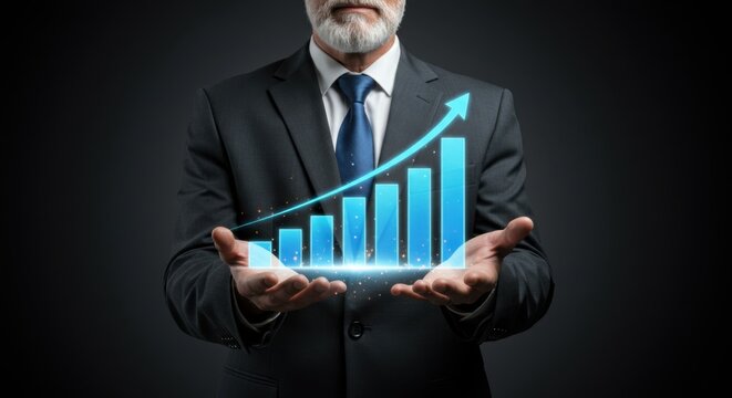 Business Growth and Financial Success Concept