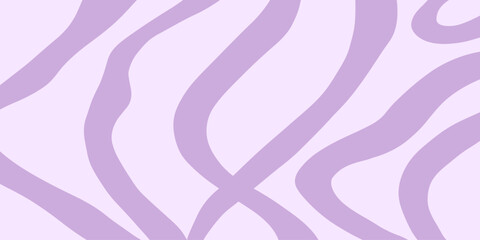 Twisted distorted retro groovy banner background