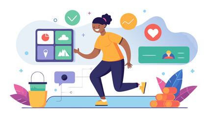 Team member adding personal wellness goal to a dig