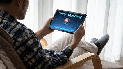 Generative AI virtual assistant tools for prompt engineer and user for ease of engage artificial...