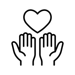 Trust concept icon. Credibility symbol