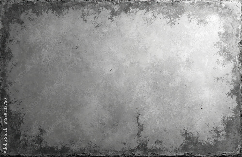 Aufkleber Monochrome plaster texture pattern for overlay blending. Stucco concrete surface with rough weathered wall. Abstract grunge background with spots stains. Monochrome gray background for design.