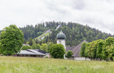 Maria in der Zarten, Wallfahrtskirche in Hinterzarten, Deutschland