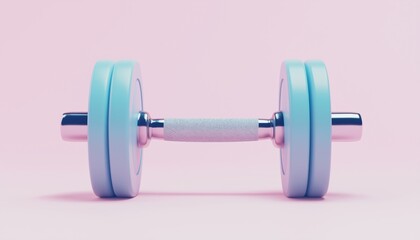 Obraz premium Gaining A Fresh Angle: Exploring Dumbbells Through Personal Eyes. Discover The Unique Perspective And Insights Behind The Dumbbell Experience.