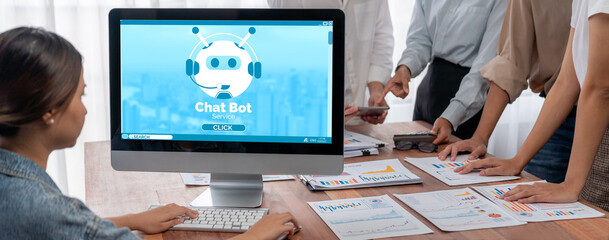 Chatbot software application for brisk online business that automatically reply to customer...