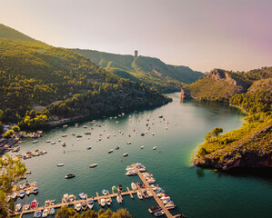 view of the bay of kotor