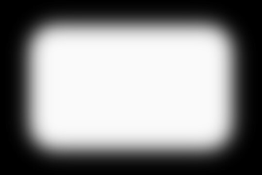 Black transparent gradient vignette border shadow effect. Vignette frame with shadow and gradient transparent background. Decorative black border element for design and presentation