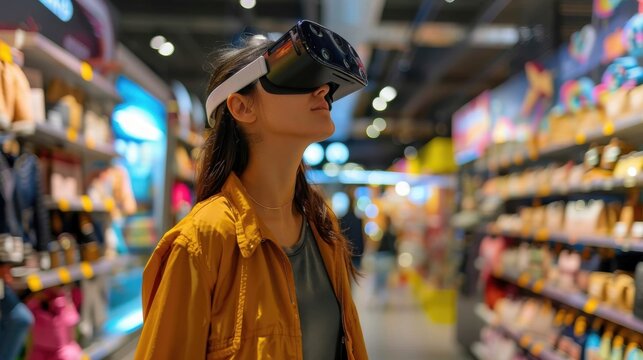 Exploring personalized shopping through augmented reality in a vibrant retail environment