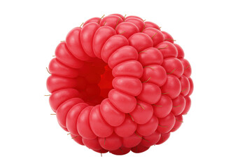 raspberry isolated on white background