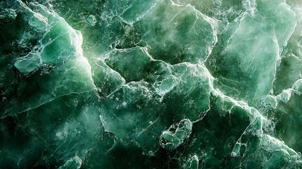 abstract green graphic polygon texture with copy space for your design, advertise and banner concept