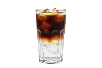 refreshing iced espresso tonic in a tall glass