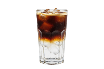 refreshing iced espresso tonic in a tall glass