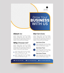 
Clean Modern Corporate Business Flyer Template, a bundle of 5 templates of a5 flyer, Flyer template layout design. Corporate creative colorful business flyer template.