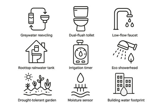 Sustainable water solutions: efficient fixtures, sensors, and conservation techniques