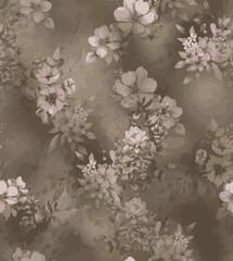 flower allover background design