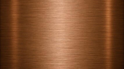 A brushed copper texture with subtle light reflections creates a warm, industrial background