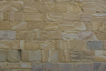 verfugte mauer
