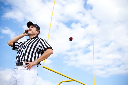 Referee: Distracted Ref Talks on Cel Phone