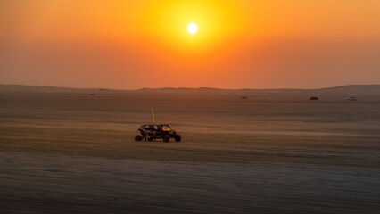 Dune Bashing in Qatar Sealine Desert