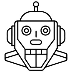 Minimal Robot Face Vector