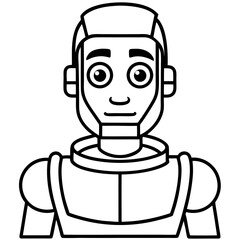 Minimal Robot Face Vector