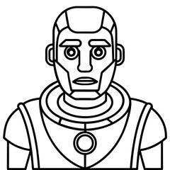 Minimal Robot Face Vector