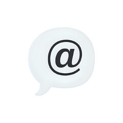 Fototapeta premium Email Icon: Simple, Clean, and Versatile for Websites and Apps