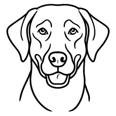 Chesapeake Bay Retriever Silhouette Vector