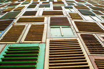 Old window shutters