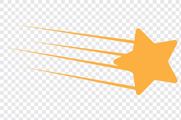 Falling Stars icon collection Falling stars, Vector illustration