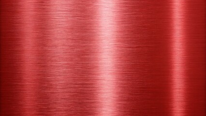 A vibrant red metal sheet reflects light, creating a bold and textured background
