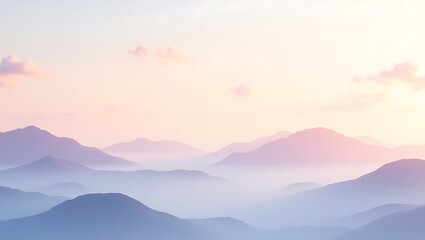 Fototapeta premium Background of Peach to Lavender Sky Gradient