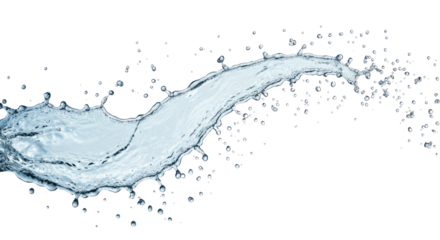 Water Splashing with Bubbles 2.