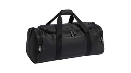 black bag isolated on transparent background png