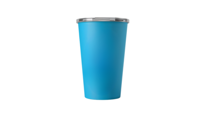 blue cup isolated on transparent background png