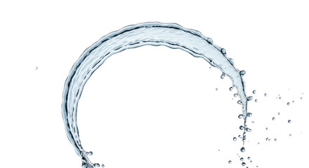 Water Splashing in a Circular Motion 2.