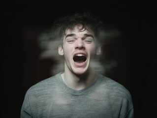 Traumatic imprint: human condition, psychological stress, fear memory, emotional damage, mental pressure, silent suffering, postwar echo, internal storm, cognitive strain, invisible pain
