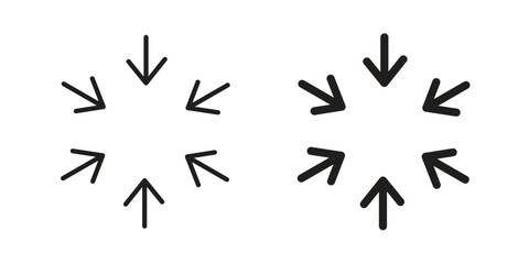 Capacity icon pack. Flat Vector Icon Design Element.