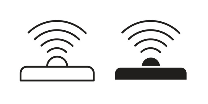 Infrared icon pack. Flat Vector Icon Design Element.