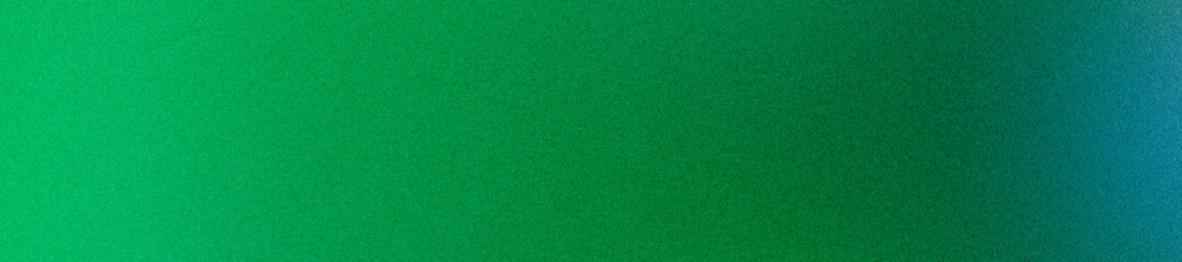 Green long web banner, tactile digital art texture with grain effect, depth in design