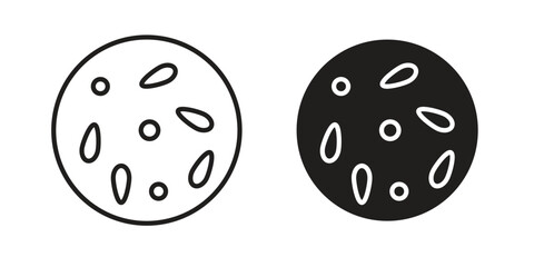 Thalassaemia icon pack. Flat Vector Icon Design Element.