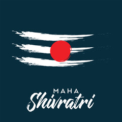 Maha shivratri text design. Maha shivratri letter, om namah shivaye and trishul