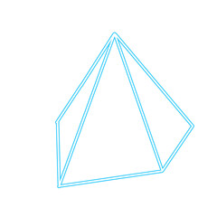  Geometric pyramid